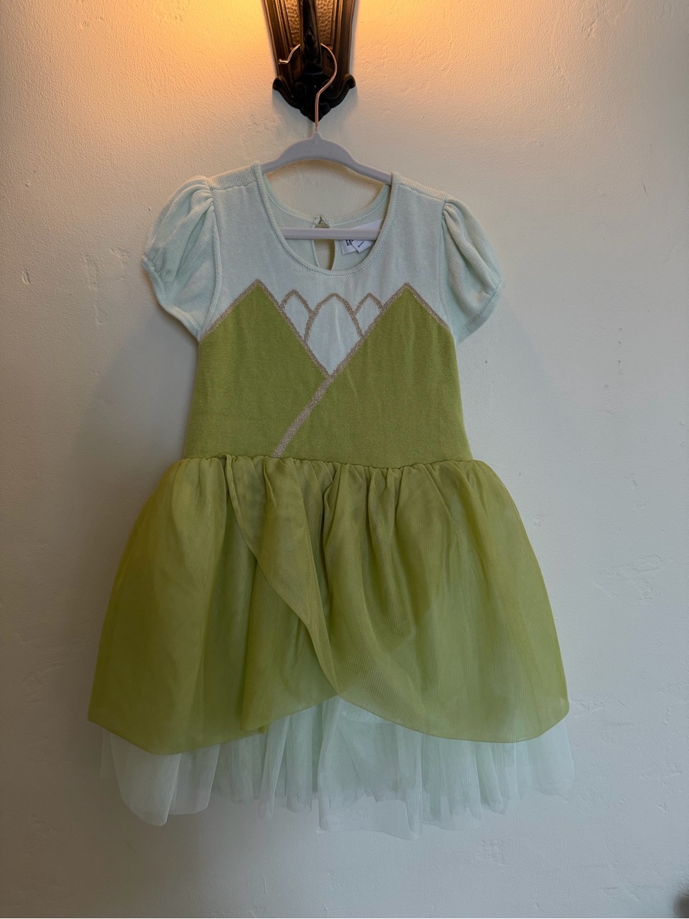 GAP Light Green Tulle Princess Costume Dress